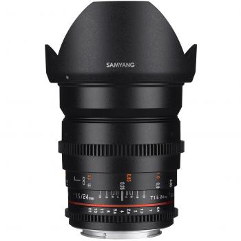 Samyang F1312810101 - Objetivo para vídeo VDSLR para Fuji X