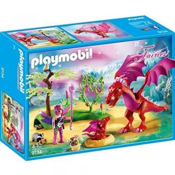 PLAYMOBIL Hadas- Dragón con Bebé, única