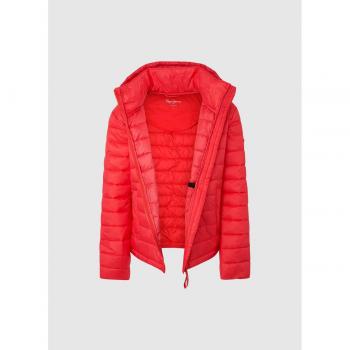 Pepe Jeans Sonnah Women's Red Quilted Down Jacket
