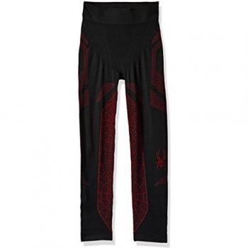 Spyder niños Racer Pantalones, Niños, Negro/Rojo