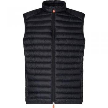 Save The Duck Men's Black Vest - Adam, Size L