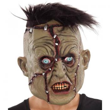 Máscara My Other Me Frankenstein Monstruo - máscara de Halloween, diseño de monstruo clásico, material suave y ligero, talla única, ideal para fiestas temáticas y disfraces