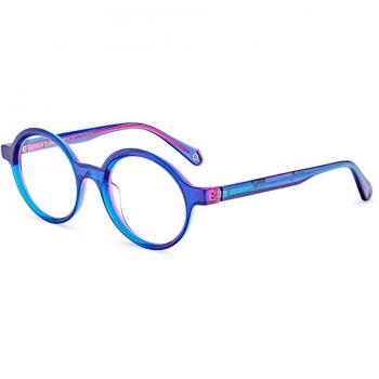 Etnia Barcelona Brutal No.18 PU Men's Eyeglasses Blue Size 47 - Frame Only, Blue Light Block Available
