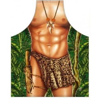Fun de delantal Tarzan, verde, Talla única