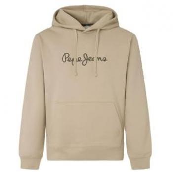 Pepe Jeans New Joe Organic Cotton Hoodie - Concrete Beige, 2XL