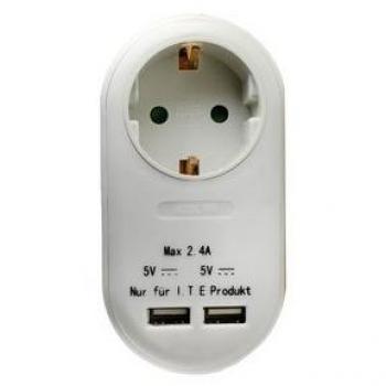 Cargador USB 2.4A - Para dispositivos portátiles