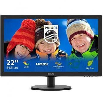 Philips Monitor 223V5LHSB2 - 22 FHD, 60Hz, TN, VESA
