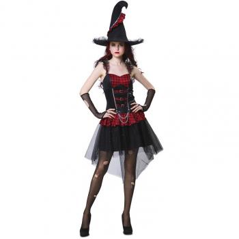 Disfraz para Adultos My Other Me Bruja Punky, Talla M/L