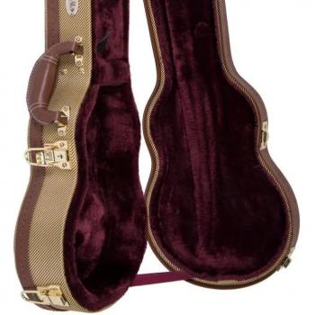 Kala TCT-AT Tweed Hard Case for Archtop Tenor Ukulele
