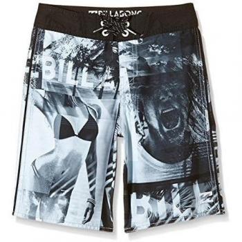 Billabong Horizon – Bañador, Horizon Boy 17,5, gris, FR : 10-12 ans