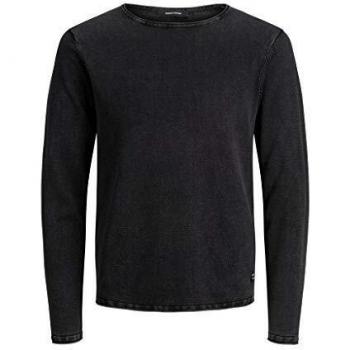 JACK&JONES Hombre Jersey Chaleco Punto Eleo Knit Caviar 24103