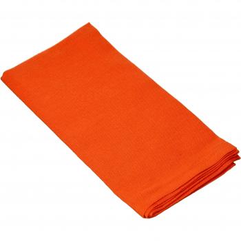Sancarlos - Servilleta lisa naranja - algodón 100% - 50x50 cm - naranja