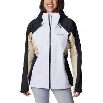 Chubasquero de mujer Columbia Mazama Trail™ Shell impermeable (Purple Tint, Black)