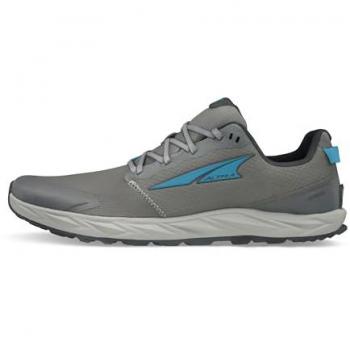 Altra Superior 6 Zapatillas de Trail Running para Mujer, Gris Oscuro/Azul, Talla 44.5 EU