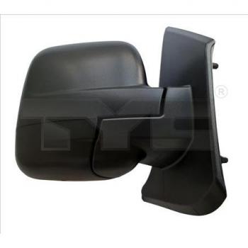 Espejo retrovisor TYC 325-0182, tipo: espejo retrovisor, características: diseño de reemplazo para vehículos, ajuste manual o eléctrico (dependiendo de la versión), vidrio convexo para mayor visibilidad, acabado negro,