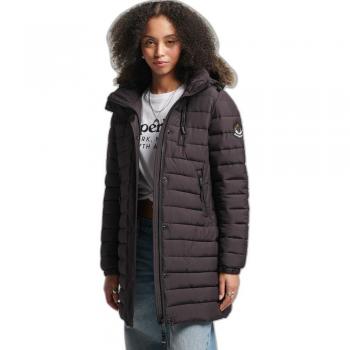 Superdry Super Fuji Women's Down Jacket in Plum