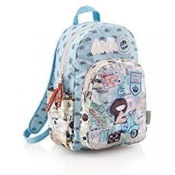 ANEKKE Mochila Doble Compartimento Traveller