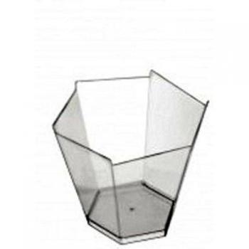 Paramifiesta-Vasito Gardenia - 100Cc-En Paquete-En Plastico Pack De 25- En Color Tranparente