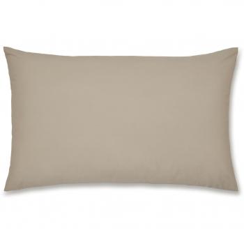 Funda de Almohada Par Estándar Natural de Percal Easy Iron Catherine Lansfield