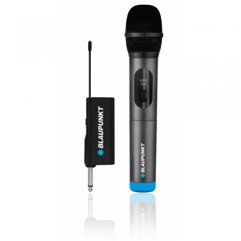 Micrófono Inalámbrico UHF Blaupunkt WM40U con Alcance de 40m y Alta Calidad de Sonido