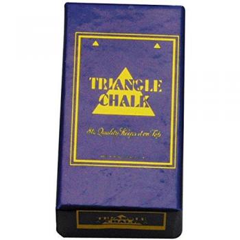 TIZA TRIANGULO AZUL CAJA/ 2PZS