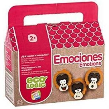 Cefa Toys- Eco Logic Emociones Juego de Fichas, Multicolor