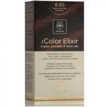 APIVITA Tinte 6.65 Rubio Oscuro Caoba My Color Elixir