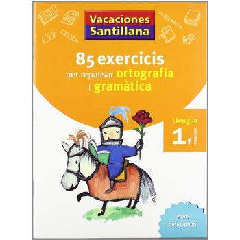 Vacaciónes Santillana, ortografía i gramàtica, llengua, 1 Educació Primària - 9788479180638