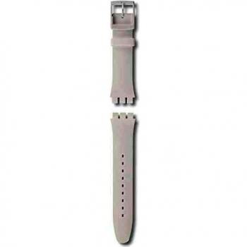 Swatch ASUOW701 - Reloj, Correa de Goma Color Blanco