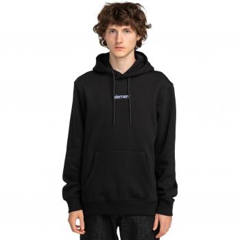 Sudadera con capucha Element Simple Logo negra para hombre, talla L