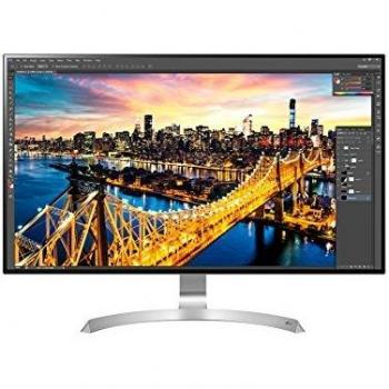 LG 32UD89-W - Monitor Ultra HD 4K de 31.5 con Tecnología LED IPS, Resolución 3840 x 2160 Pixeles y Altavoces Integrados en Color Blanco