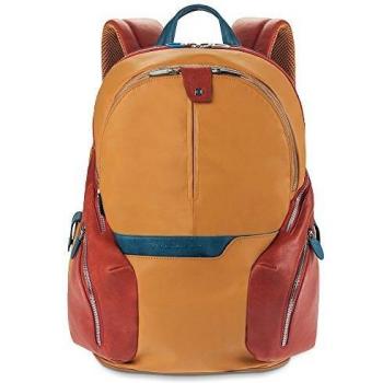 Piquadro CA2943OS/G Casual Daypack Coleos Line Mochila, 32 x 18.5 x 43.5 cm, color Amarillo