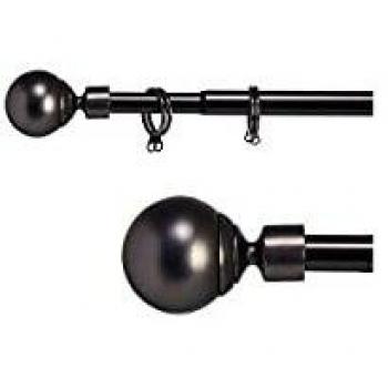 Gift Decor Barra, Materiales Varios, Negro, 5 x 126.5 x 5 cm