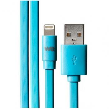 Cable HDMI 3RCA macho a macho 1.50m - Cable Apple USB/Lightning plano de silicona 1m azul, evita enredos - Compatible con iPhone y iPad