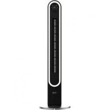 Ventilador de Torre Cecotec EnergySilence 9090 Skyline Smart Light 60W Negro con Luz LED y Control Remoto