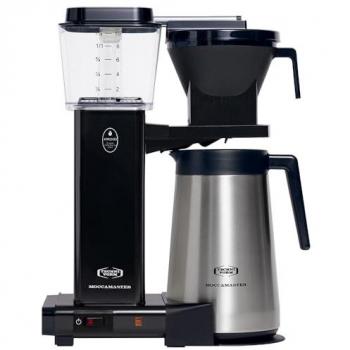 Cafetera Moccamaster KBGT Negra con Termo, Filtro, 1.25 Litros