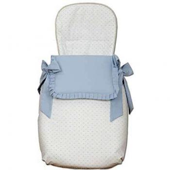 Babyline Sugar - Saco 3 usos, unisex, color celeste