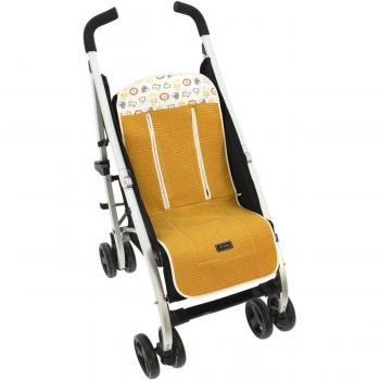 Colchoneta o funda de paseo para silla ligera Rosy Fuentes reversible