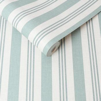 Superfresco Glitter Stripe Wallpaper - Blue
