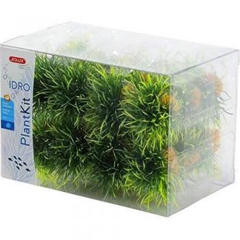 Kit de 24 Plantas Artificiales para Acuario ZOLUX - Altura 3 cm, Ideales para Decoración Subacuática