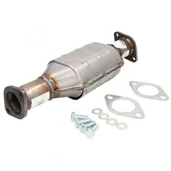 Catalizador BM CATALYSTS BM80482H - Catalizador de escape, compatible con múltiples modelos de vehículos, fabricado en acero inoxidable, cumple con normativas europeas de emisiones, incluye soportes y juntas para una fácil instalación