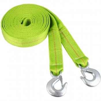 Cuerda Sedeta Tow Strap, 2 X 18.7 '10 Ton 2 Inch X 18.7 Ft 2 Ganchos de remolque de recuperación