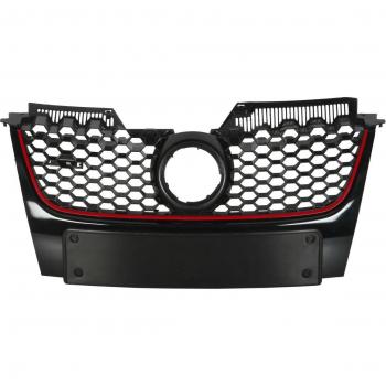 Rejilla del radiador BLIC 6502-07-9524991Q, rejilla delantera de automóvil, compatible con modelos específicos, fabricada en plástico de alta calidad, color negro, diseño aerodinámico para un