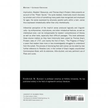 Implication and Readers' Resources for Thomas Gray's Pindaric Odes: Comprehensive Study Guide