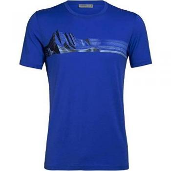 Icebreaker Tech Lite Mont Blanc Moiré - Camiseta para hombre