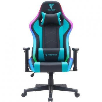 Silla Gaming Tempest Glare RGB Turquesa Azul