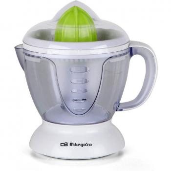 Orbegozo EP 2200 – Exprimidor de naranjas eléctrico de 40 W, 1.2 L, color blanco y verde
