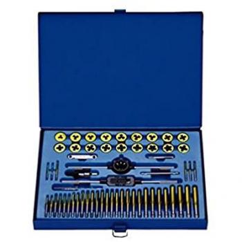 Estuche métrico con 58 piezas de machos y terrajas recubiertas de titanio JBM 50792