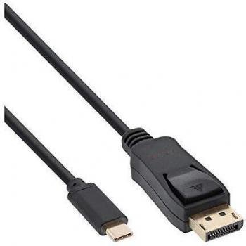 Cable USB-C a DisplayPort 4K 2m M/M Negro
