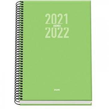 Agenda Escolar A5 Sigma Verde para el Año Académico 2022/2023